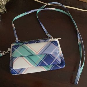 Patterned Cross Body Wallet/Purse